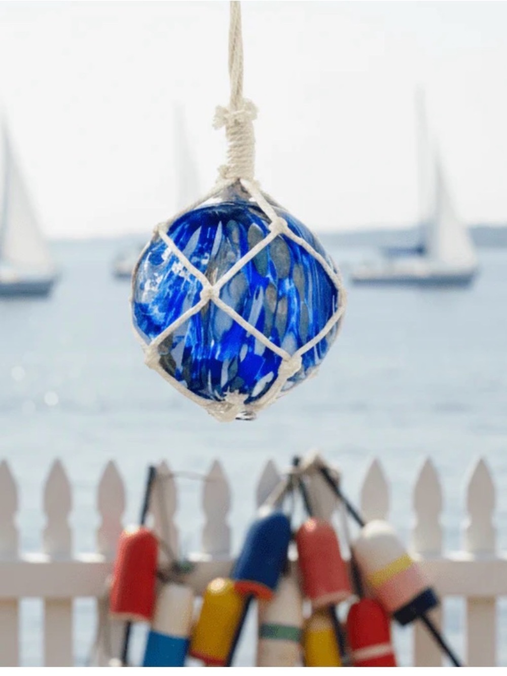 Macrame Glass Globe